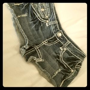 Zana Di short shorts with bling